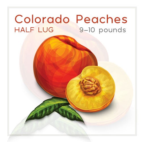 Freestone Peaches Half Lug Fargo West Rotary